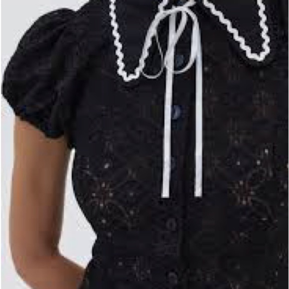 Urban Outfitters Audrey Lace Mini Dress - Picture 2 of 5